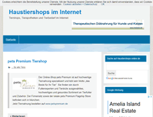 Tablet Screenshot of haustiershops-online.de